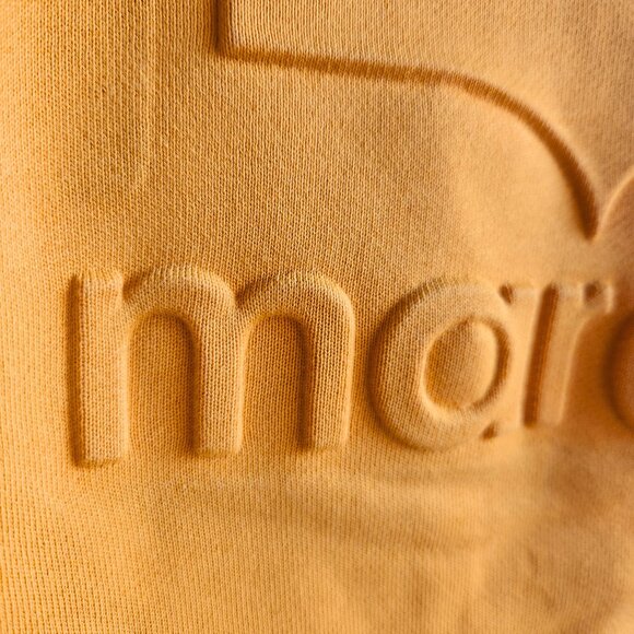 Isabel Marant Oversized Yellow-Orange Hoodie - Fits US S to L - Picture 8 of 16